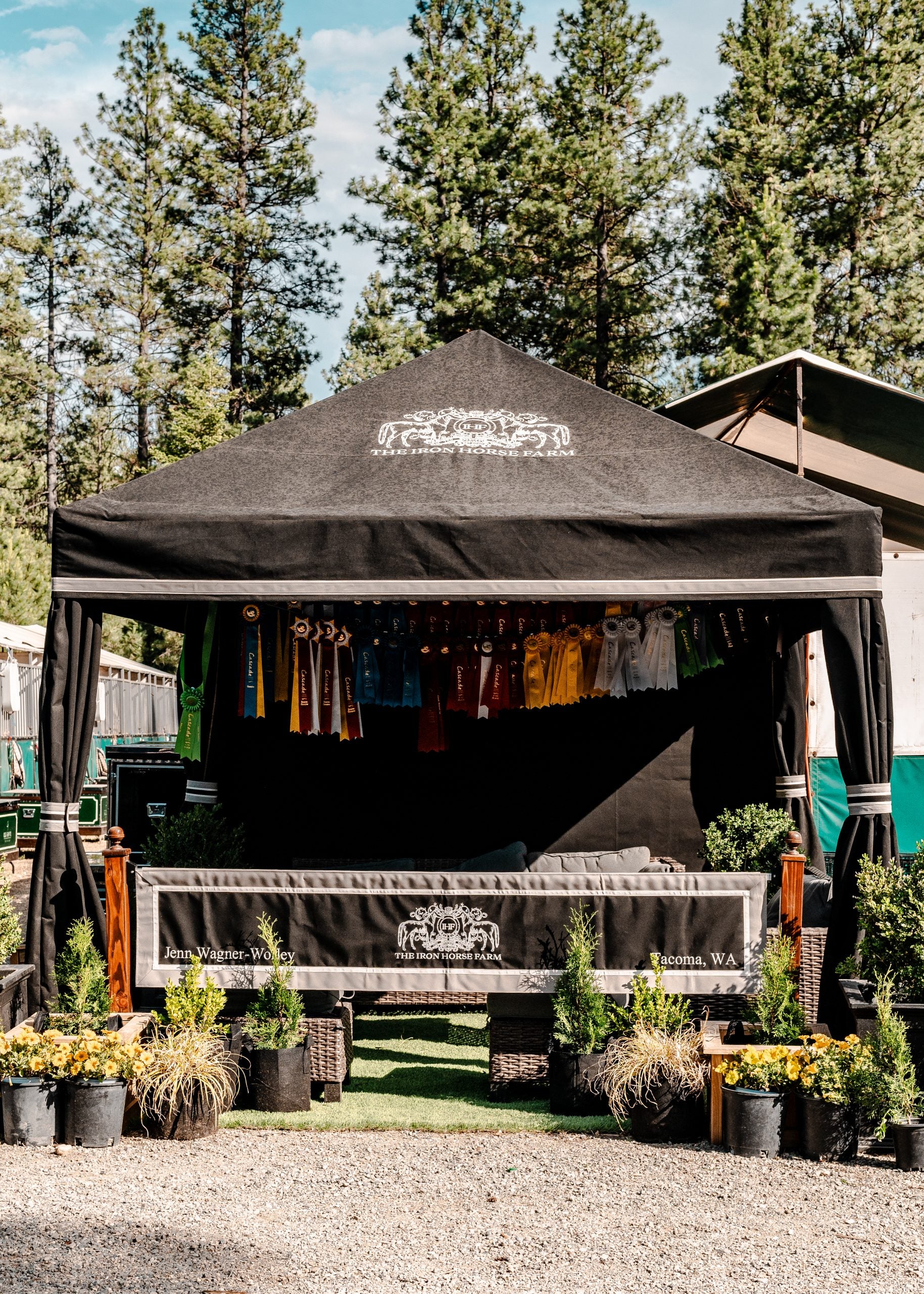 Horse Show Tent Set Ups