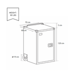 TR Compact Saddle Box