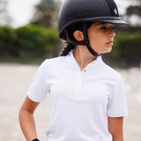Cambridge Girls Short Sleeve Show Shirt - White