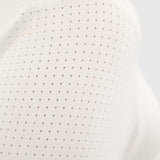 Bluvea Women's Perforated Long Sleeve Crew Neck