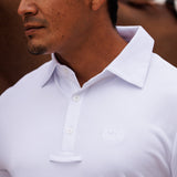 Cambridge Men's Long Sleeve Show Shirt - White