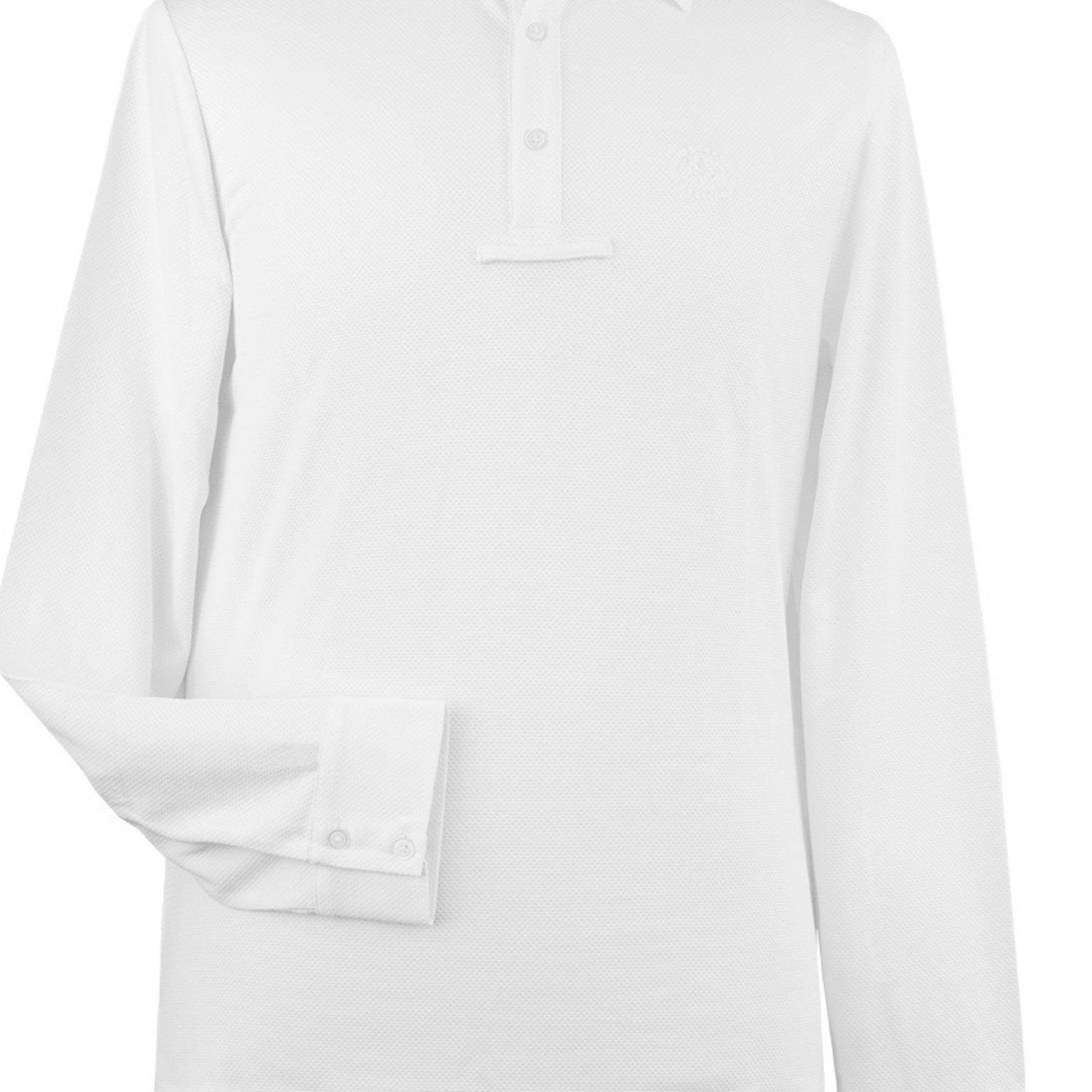 Cambridge Men's Long Sleeve Show Shirt - White