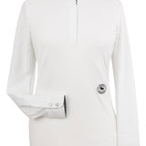 Bit By Bit Ladies Talent Yarn Straight Collar Long Sleeve Show Shirt