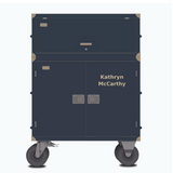 Kathryn McCarthy - Competition Evo Dark Blue and Beige Leather