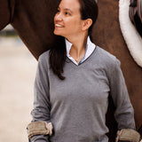 Bit By Bit Ladies Talent Yarn Straight Collar Long Sleeve Show Shirt